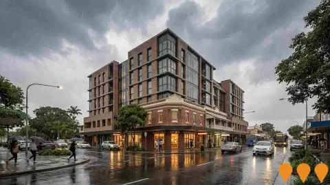 AI impression: The Salvation Army Kangaroo Point Social Housing, Residential Development