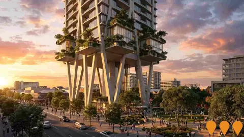 AI impression: 26 Cairns Street Floating Tower, Residential Development