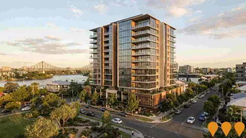 AI impression: 130Lambert - 15-Storey Apartment Tower, Kangaroo Point, Communities