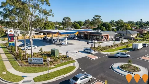 AI impression: Service Station and Food Outlet Development, Retail