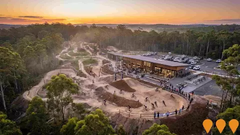 AI impression: Sunshine Coast Mountain Bike Centre, Sports & Recreation