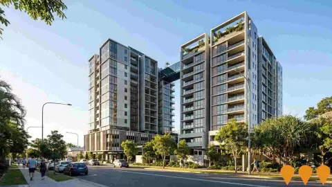 AI impression: 73-85 Cleveland Street Twin Towers, Residential Development