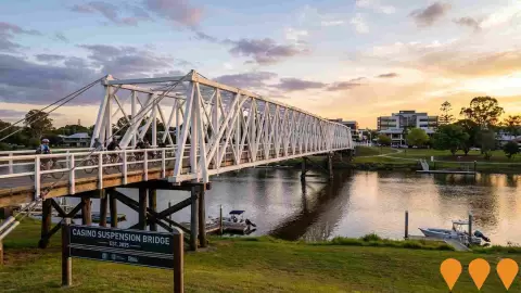 AI impression: Casino Suspension Bridge, Tourism