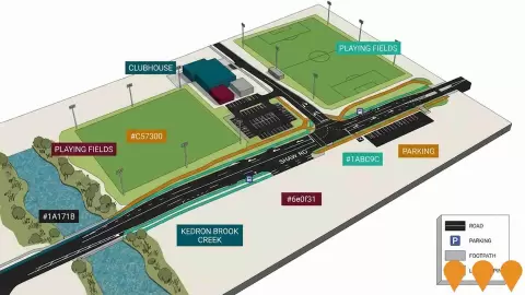 AI impression: Shaw Road Sports Precinct Upgrade, Sports & Recreation