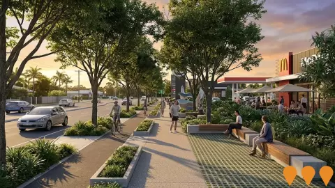 AI impression: Pacific Paradise Streetscape Upgrade, Communities, Precincts & Urban Renewal
