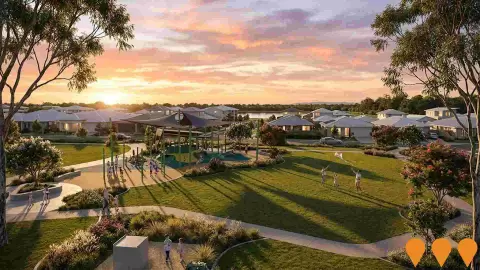 AI impression: Stockland Twin Waters, Communities