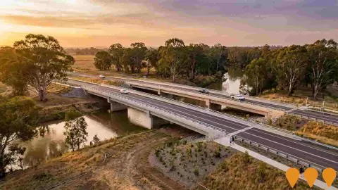 AI impression: Tatham Bridges Replacement, Transport & Logistics