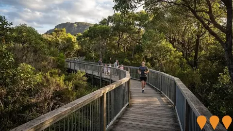 AI impression: Mount Coolum National Park Infrastructure Improvements, Tourism