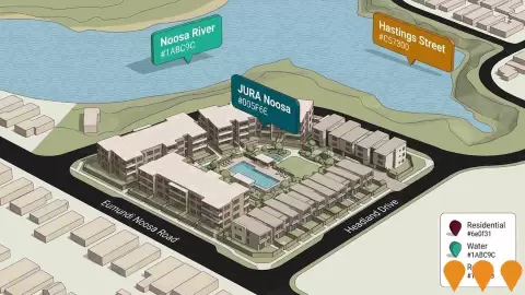 AI impression: JURA Noosa, Residential Development