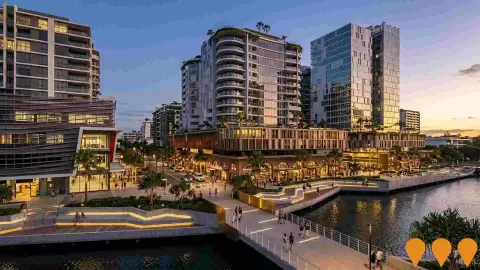 AI impression: Sunshine Coasts New CBD Development, Communities, Precincts & Urban Renewal