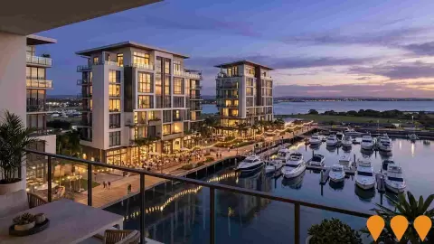 AI impression: Quay Residences And Marina Village, Communities, Precincts & Urban Renewal