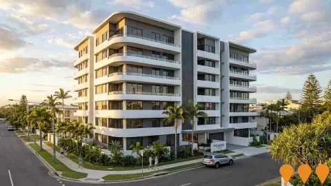 AI impression: 1 Naroo Court Mooloolaba Development, Residential Development
