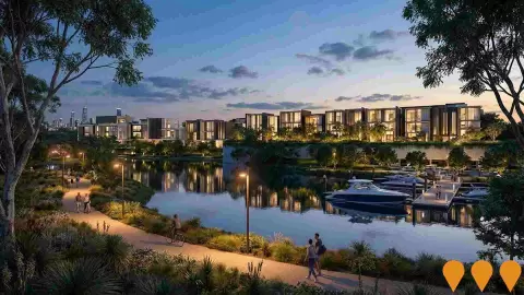 AI impression: Serenity 4212, Communities, Precincts & Urban Renewal