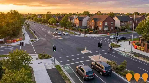 AI impression: Meadowbrook Road Infrastructure Upgrade, Transport & Logistics