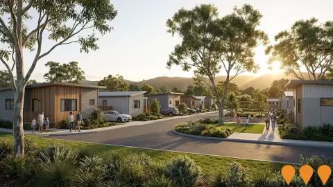 AI impression: Wollongbar Housing Project, Residential Development