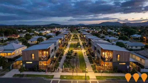 AI impression: Mullumbimby Rail Corridor Affordable Housing Project, Residential Development