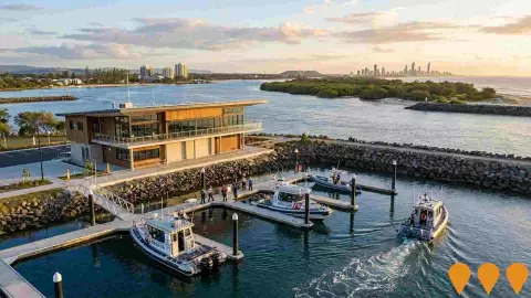 AI impression: Marine Rescue Point Danger Base Redevelopment, Environmental & Disaster Management