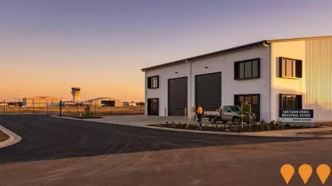 AI impression: Southern Cross Industrial Estate - Boeing Avenue Industrial Land Release, Business Parks & Technology Hubs