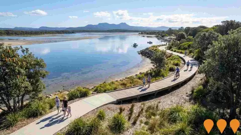 AI impression: Beach to Beach Shared Path, Sports & Recreation