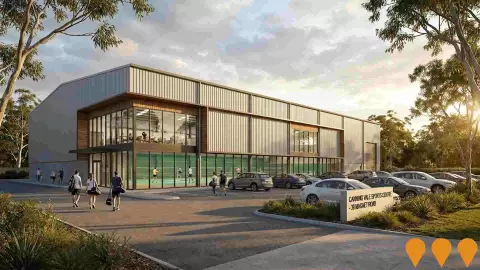 AI impression: Warehouse Style Sports Centre at 39 Magnet Road, Sports & Recreation