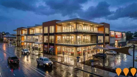 AI impression: Deakin Avenue Large Format Retail Development, Retail