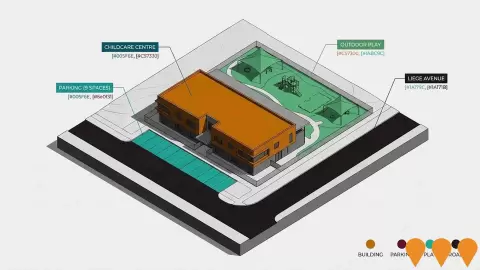 AI impression: Liege Avenue Childcare Centre, Education & Training