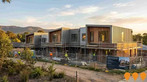 AI impression: 13 Mountain Gate Drive Townhouses, Residential Development