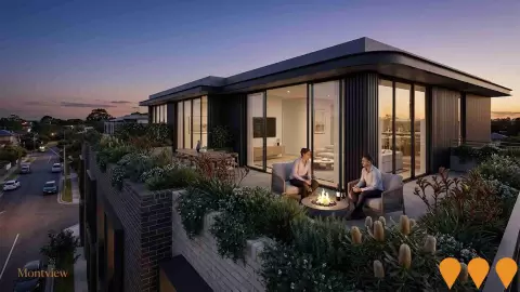 AI impression: Montview, Residential Development