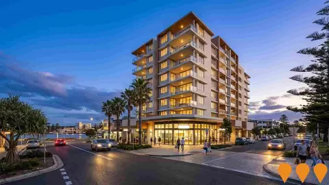AI impression: 6-12 Head Street Residential Development Site (Golden Sands Motor Inn), Communities