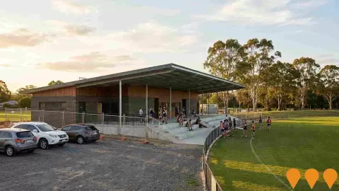 AI impression: Max McMahon Oval Amenities Redevelopment, Sports & Recreation
