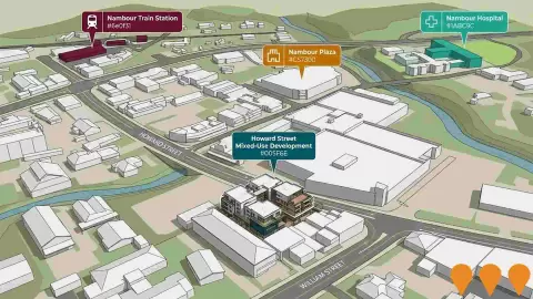 AI impression: Howard Street Mixed-Use Development, Communities, Precincts & Urban Renewal