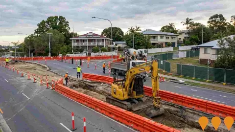 AI impression: Ashmore - Cotlew and Freda streets intersection upgrade, Transport & Logistics