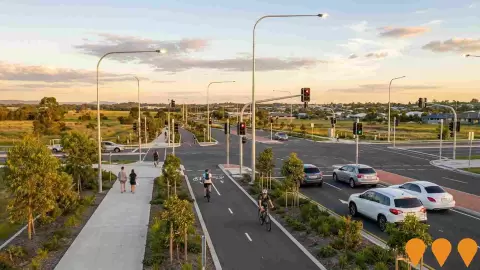 AI impression: Power Road Stage 1 Intersection Upgrade and Future Overpass, Transport & Logistics