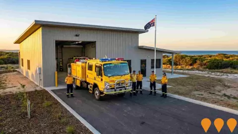 AI impression: Abbot Point Rural Fire Brigade Station, Environmental & Disaster Management