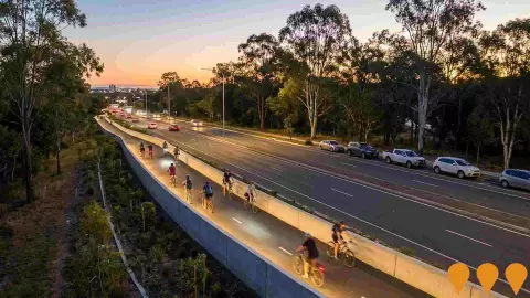 AI impression: Karawatha Drive Cycle Track, Sports & Recreation