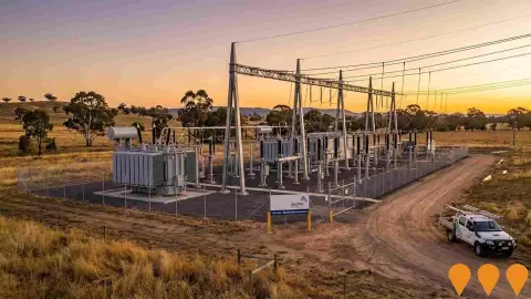 AI impression: Benalla Zone Substation Upgrade, Energy