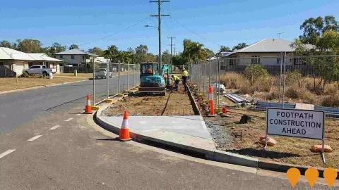 AI impression: Norman Road Footpath Upgrade, Transport & Logistics