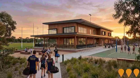 AI impression: Lakeside Drive Reserve Changeroom Upgrade, Sports & Recreation