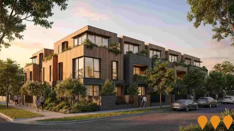 AI impression: 18-20 Scott Grove Townhouses, Residential Development