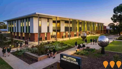 AI impression: Willetton Senior High School Redevelopment, Education & Training