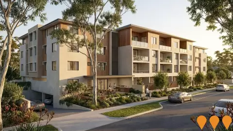 AI impression: Garzoni Lane Apartment Block, Residential Development