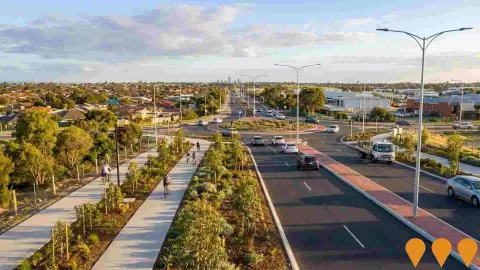 AI impression: Hepburn Avenue Extension, Transport & Logistics