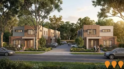 AI impression: 36 Sanders Road Townhouses, Residential Development