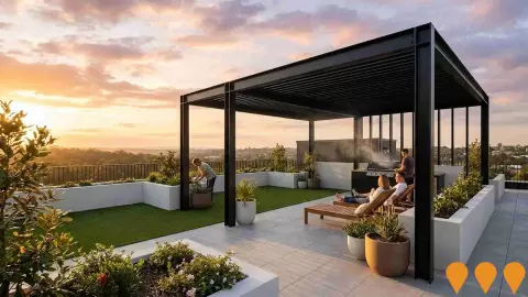 AI impression: The Gallery, Residential Development