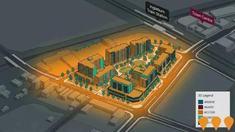 AI impression: Ingleburn Road High Density Development, Residential Development