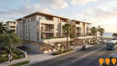 AI impression: Coogee Bay Road Shop Top Housing Development, Residential Development
