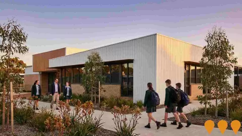 AI impression: John Fawkner Secondary College Upgrade and Modernisation, Education & Training