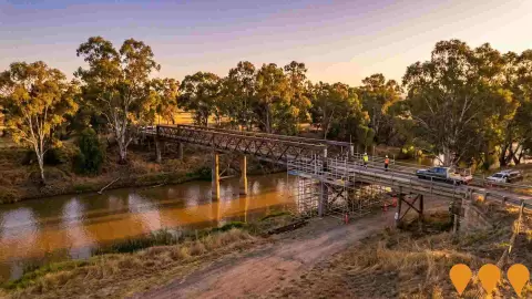 AI impression: Cohens Bridge Rehabilitation, Transport & Logistics
