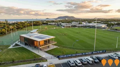 AI impression: Coolum District Sports Ground - AFL and Netball Precinct, Sports & Recreation