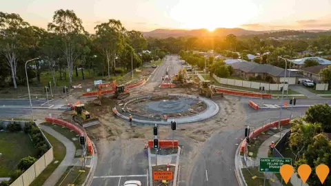 AI impression: Maudsland - Gaven Arterial Road and Felling Drive roadworks, Transport & Logistics